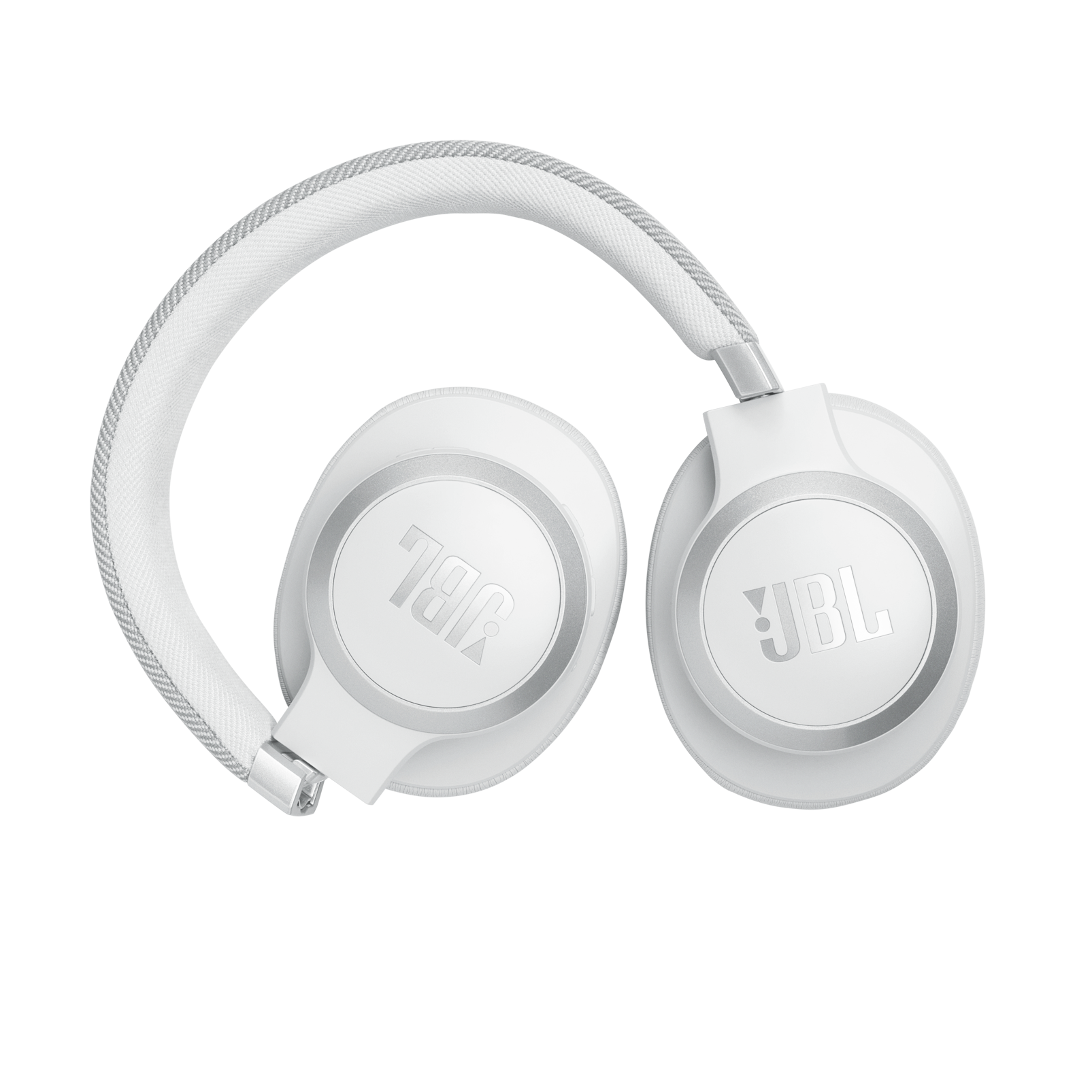 JBL Live 770NC - White - Wireless Over-Ear Headphones with True Adaptive Noise Cancelling - Detailshot 4